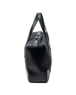 Celine ビンテージ フォールドトップ プリント レザー トートバッグ - サムネイル4