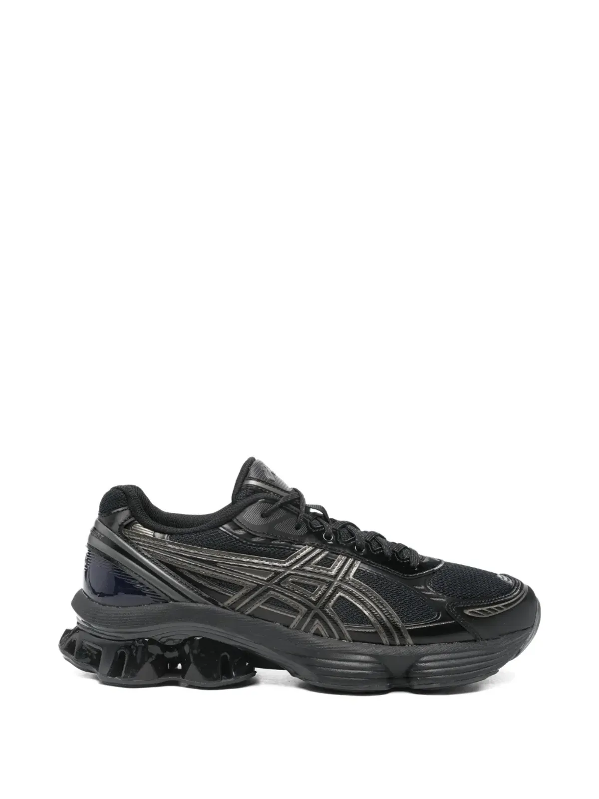 ASICS Kinetic Fluent レースアップスニーカー（ブラック） - 画像1