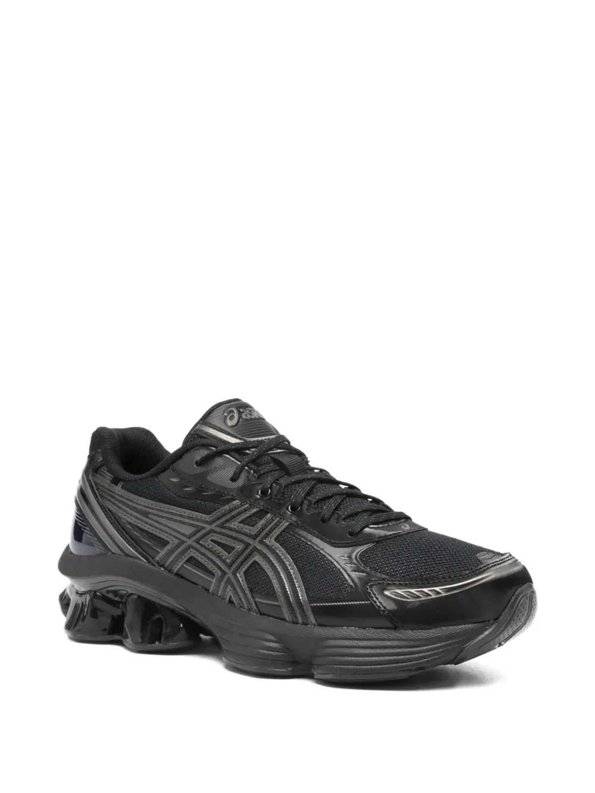 ASICS Kinetic Fluent レースアップスニーカー（ブラック） - 画像2