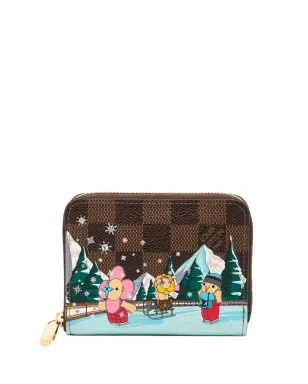 Louis Vuitton Vintage Damier Ebene Vivienne コインポーチ - ブラウン - サムネイル1