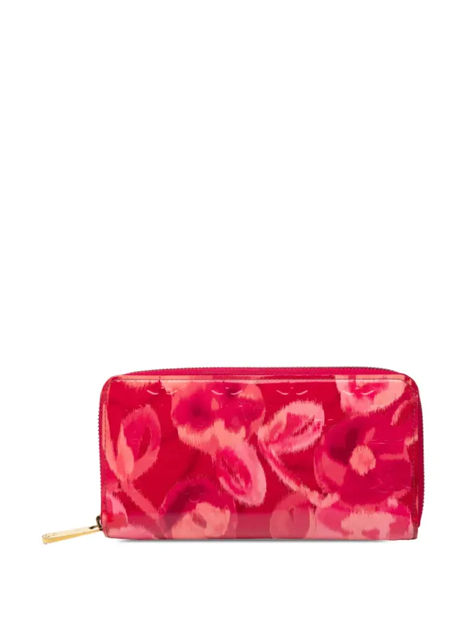 Louis Vuitton Pre-Owned Louis Vuitton Pre-Owned 2013 Monogram Vernis Ikat Zippy Wallet ロングウォレット - ピンクの商品画像