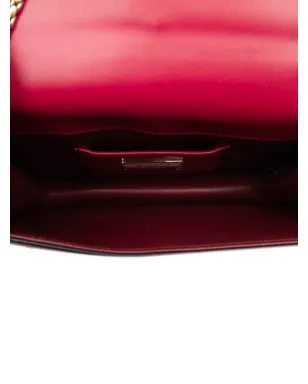 Bvlgari Pre-Owned セルペンティ フォーエバー チェーン クロスボディバッグ（スタッズ付きレザー／レーザーカット／スクエア） - サムネイル5