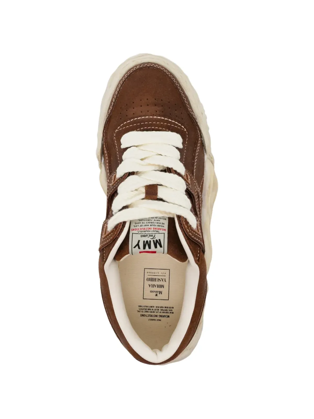 Maison MIHARA YASUHIRO Parker sneakers - Brown - 画像4