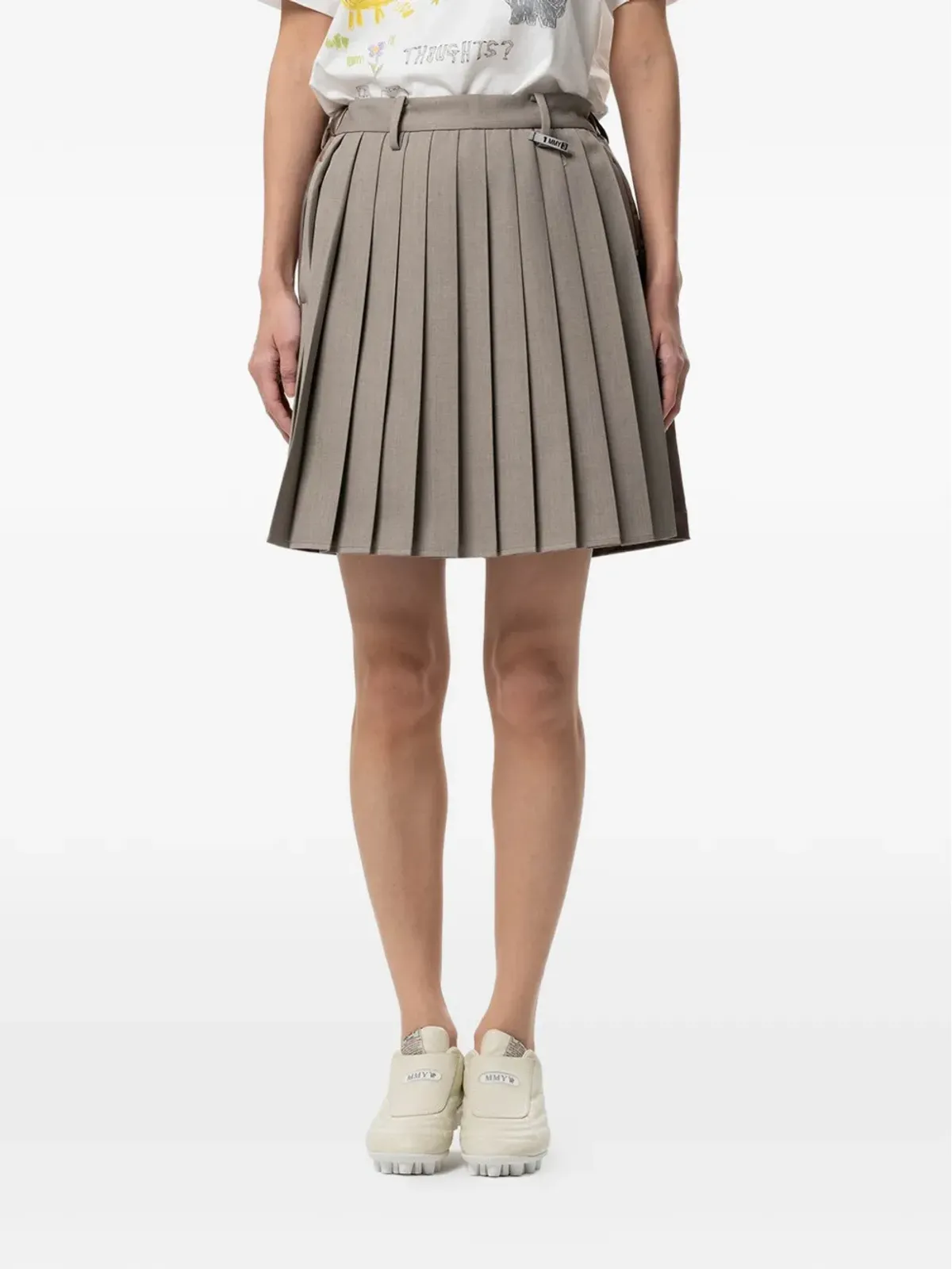 Maison MIHARA YASUHIRO プリーツスカート風ショートパンツ - 画像2
