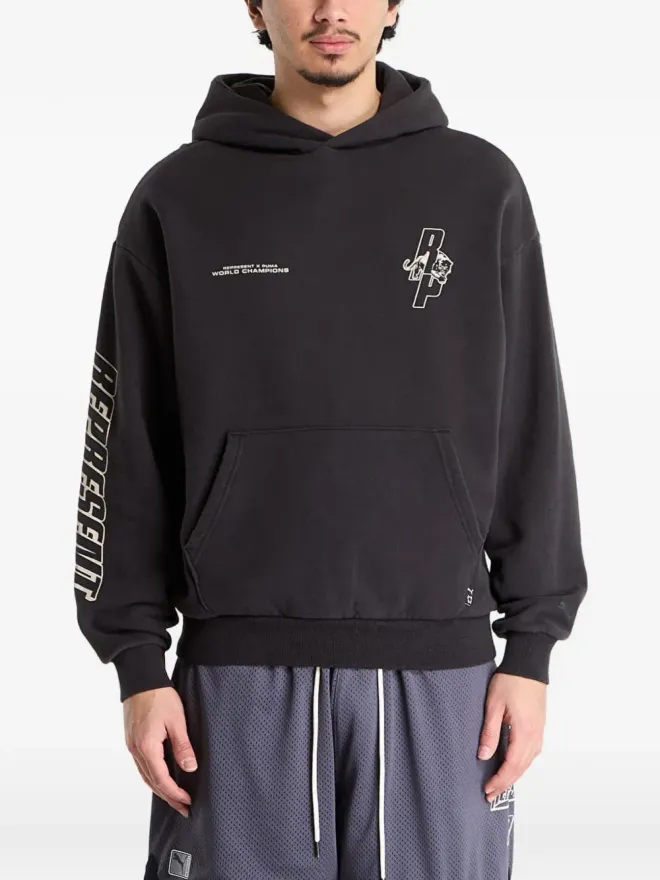 PUMA PUMA x Represent ロングスリーブフーディー - ブラックの商品画像
