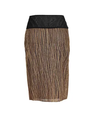 Vintage シャイニングデザイン スカート - サムネイル2