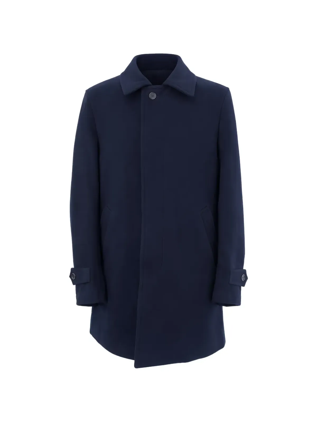 Comme des Garçons Homme Deux ボタンフロント ウールコート - 画像1