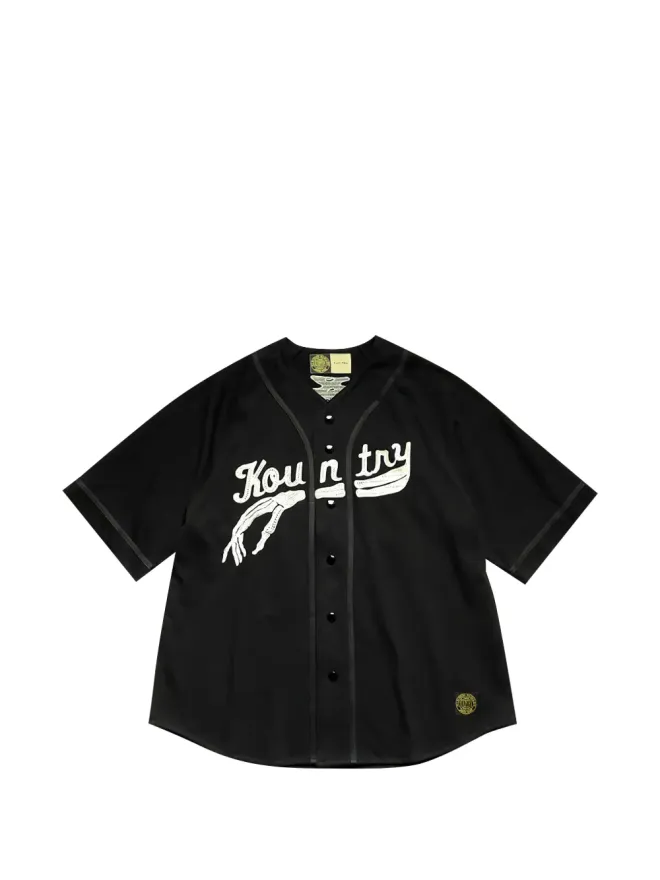 KAPITAL KAPITAL グラフィックプリント ベースボールシャツの商品画像