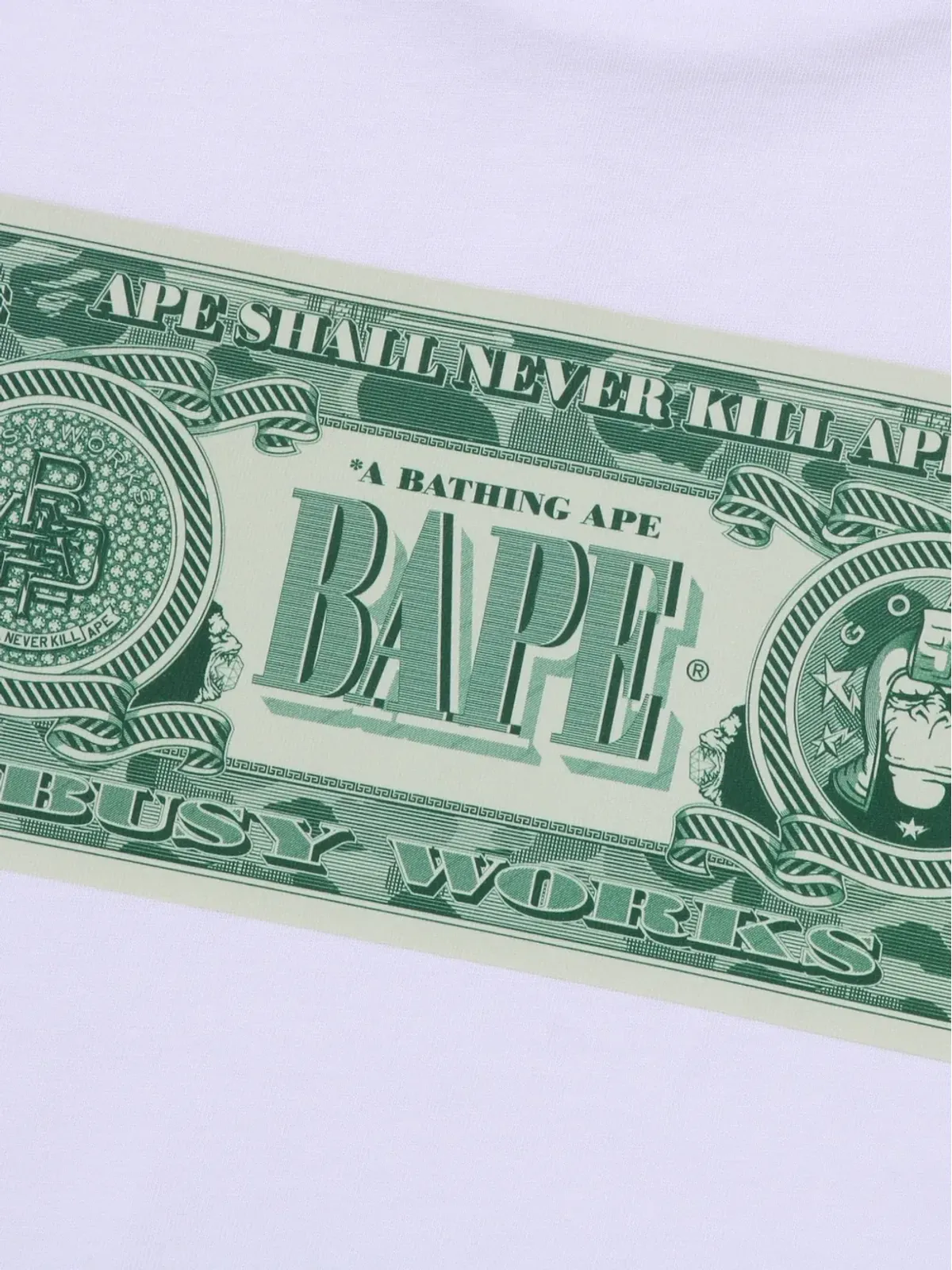 A BATHING APE® ドルプリントTシャツ - 画像4