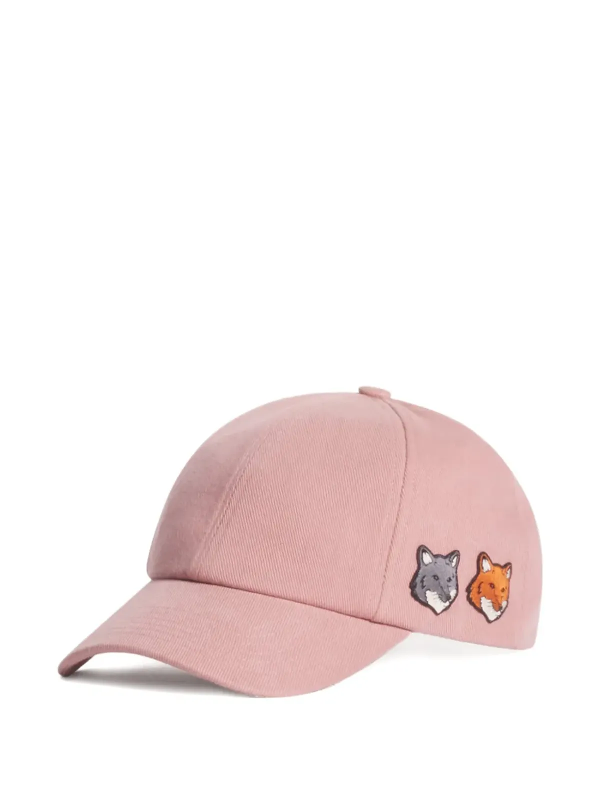 Maison Kitsuné パッチアップリケ ベースボールキャップ - ピンク - 画像3