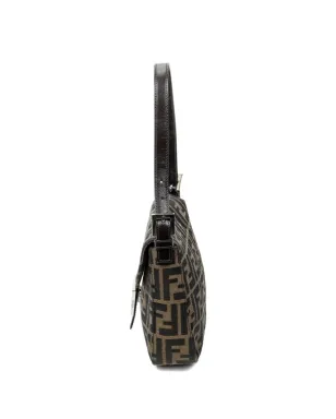 Fendi Pre-Owned ズカプリントショルダーバッグ ブラック - サムネイル5