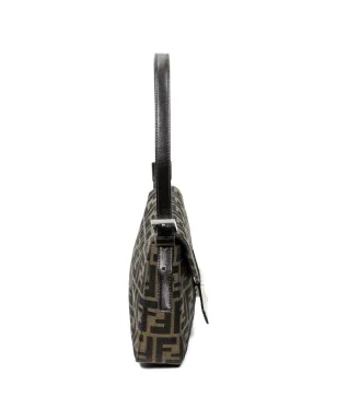 Fendi Pre-Owned ズカプリントショルダーバッグ ブラック - サムネイル3