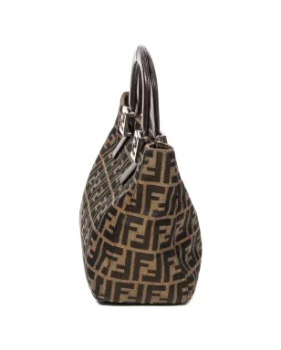 Fendi Pre-Owned Zucca-monogram トートバッグ ブラウン - サムネイル5