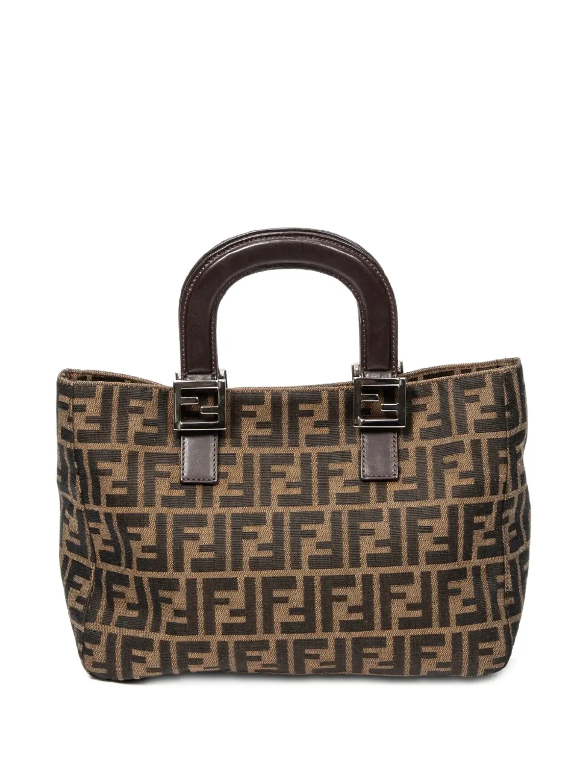 Fendi Pre-Owned Zucca-monogram トートバッグ ブラウン - 画像2