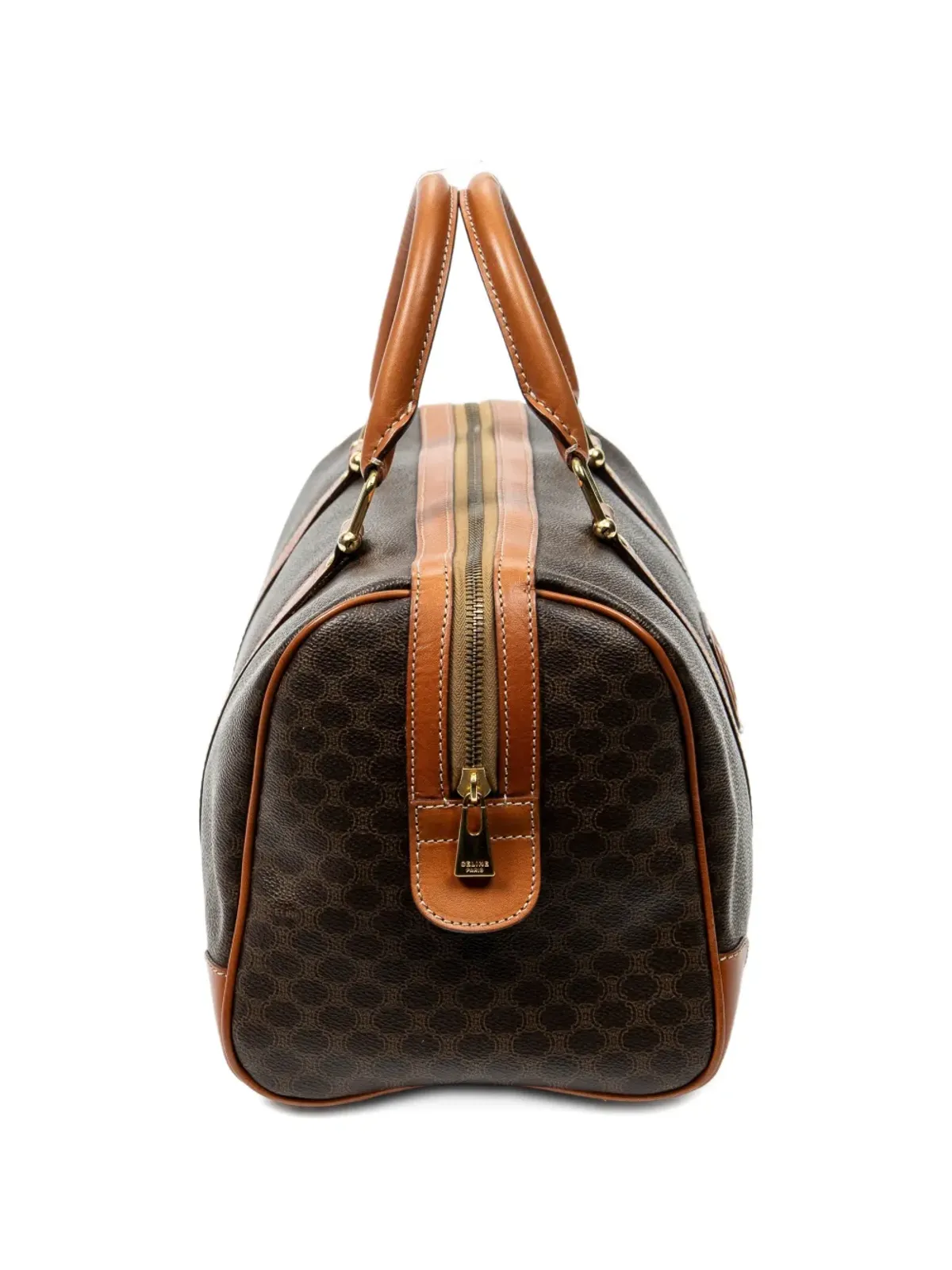 Celine ビンテージ ロゴディテール トートバッグ - 画像4
