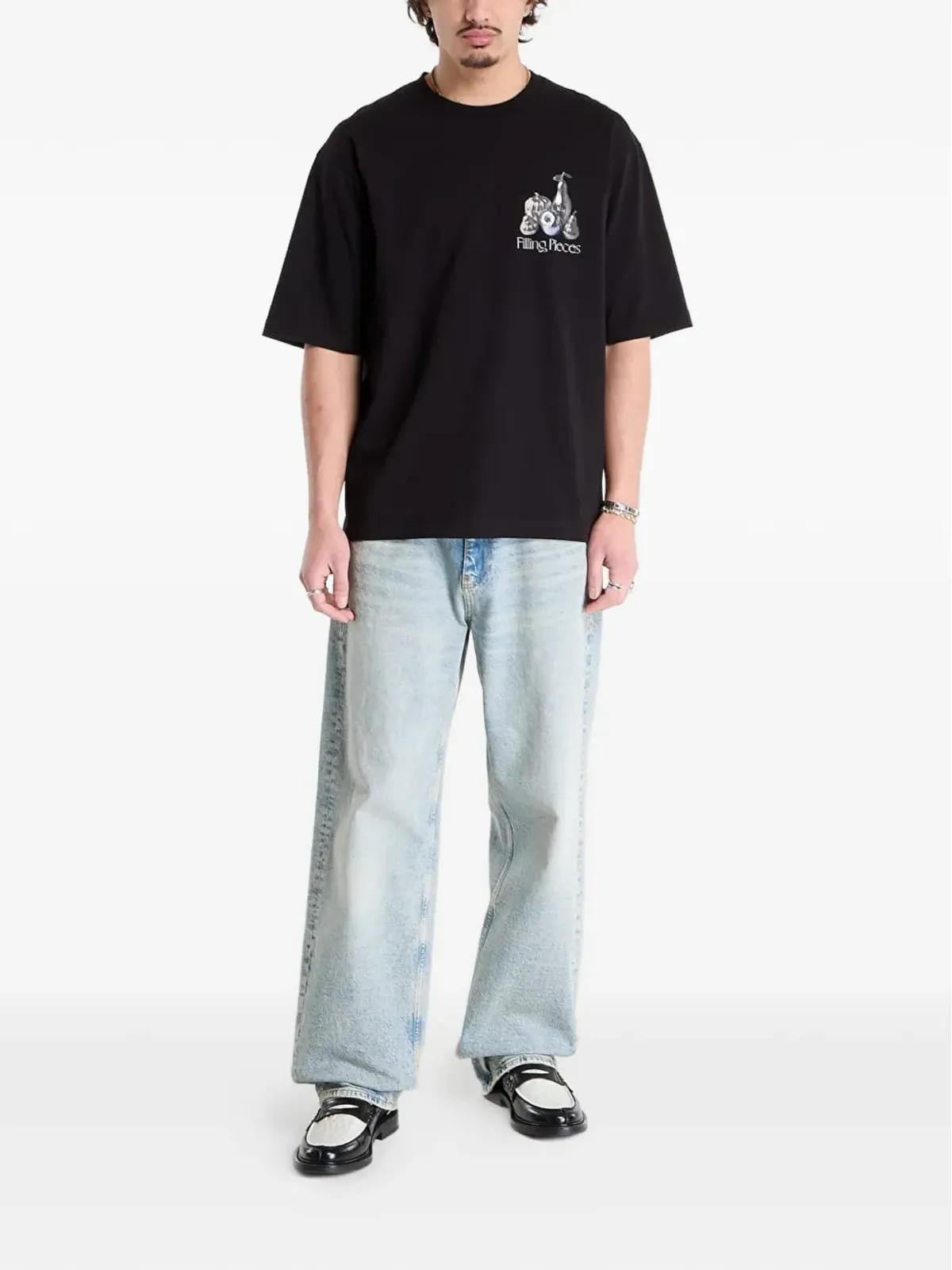 Filling Pieces クロムフルーツ Tシャツ - 画像2