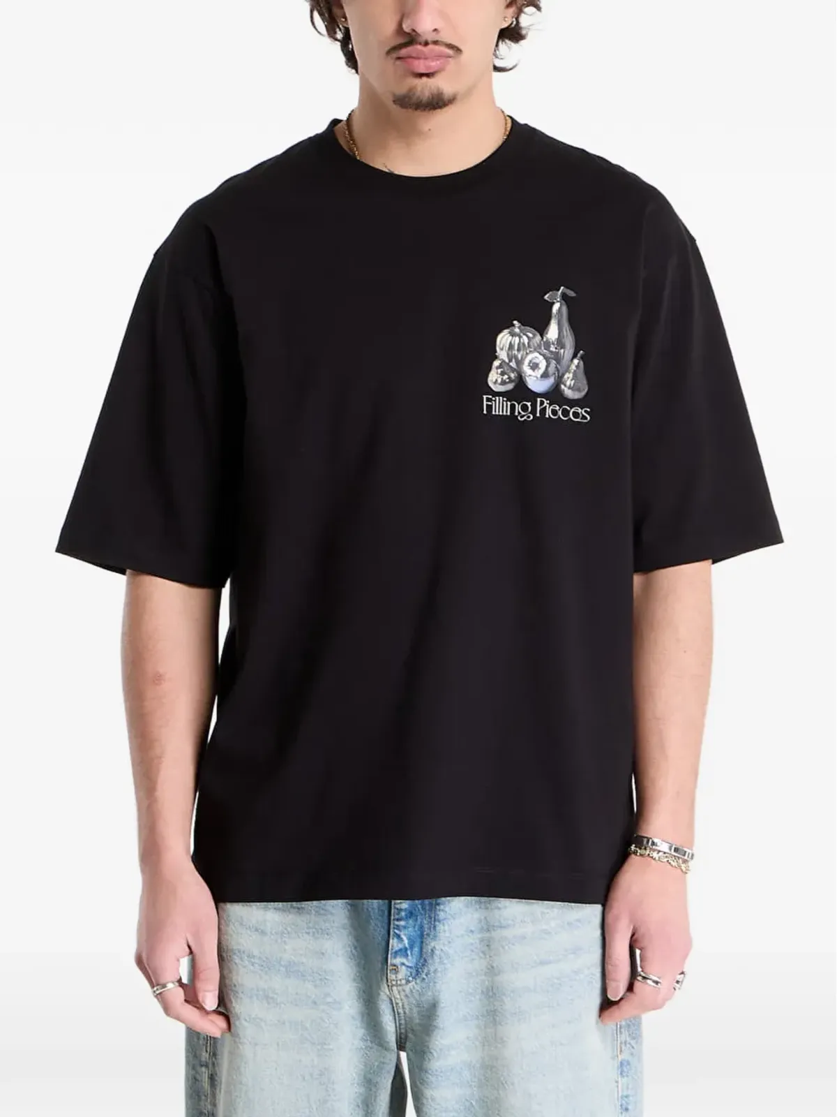 Filling Pieces クロムフルーツ Tシャツ - 画像3