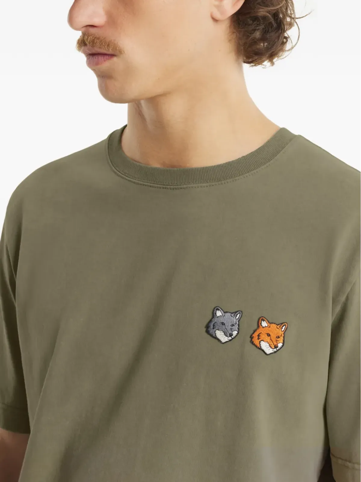 Maison Kitsuné パッチアップリケ Tシャツ - 画像5