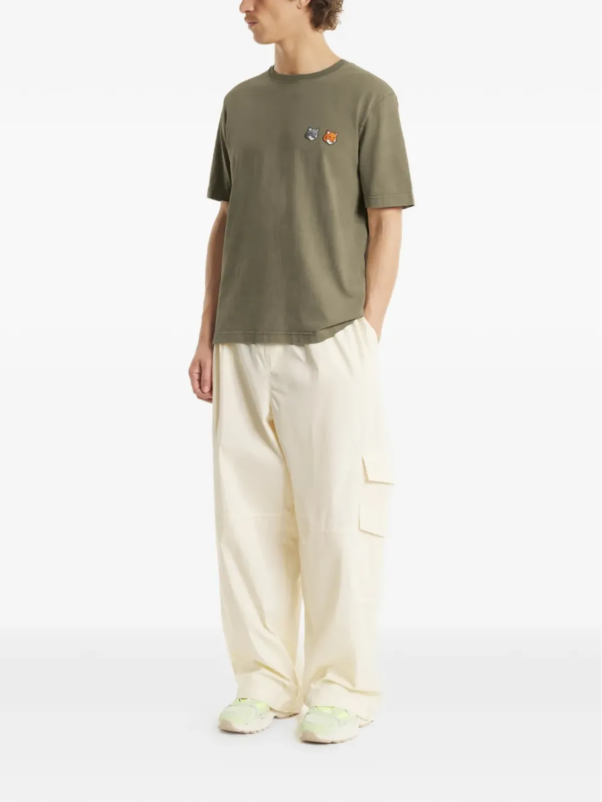 Maison Kitsuné パッチアップリケ Tシャツ - 画像3