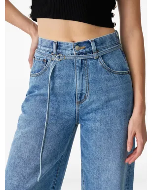 Hey Joanie Twilight belted wide jeans - サムネイル4