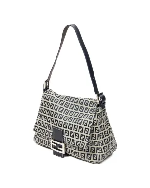 Fendi Pre-Owned マンマ・バゲット モノグラム ショルダーバッグ - ニュートラルカラー - サムネイル3