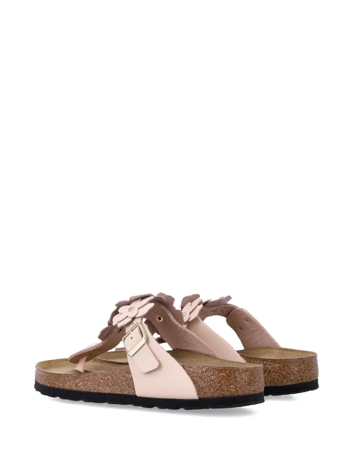 Birkenstock ジゼ フラワーレザー サンダル - 画像3