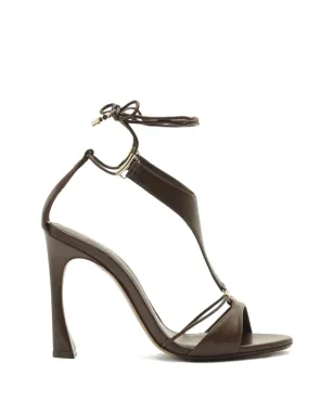 Alexandre Birman ミミ T-ストラップ タイ留め付きサンダル - サムネイル1