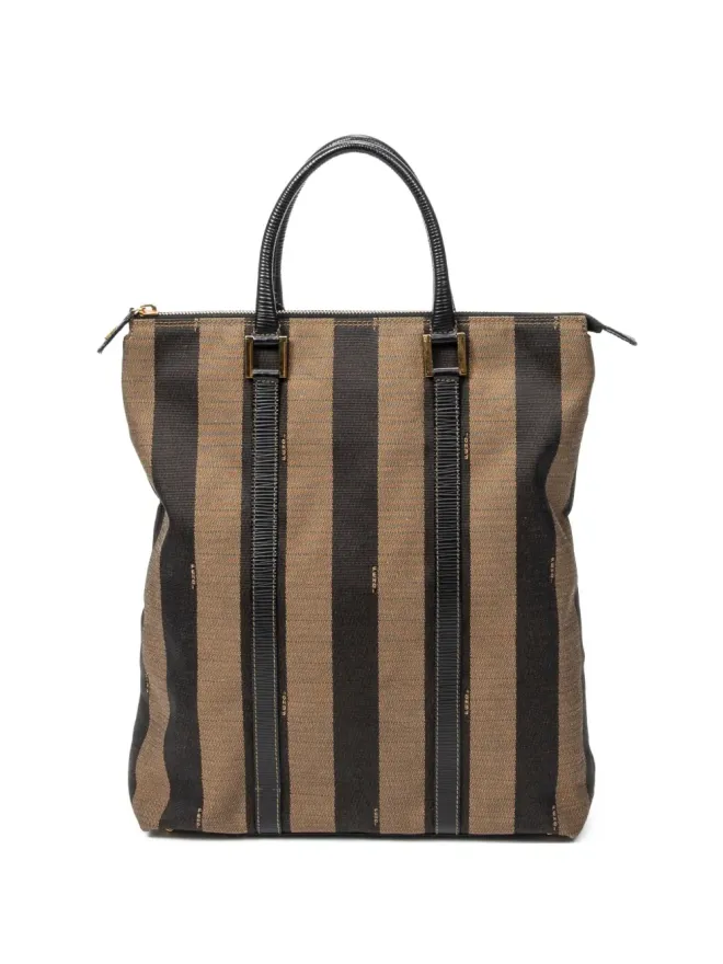 Fendi Pre-Owned Fendi Pre-Owned 縦ジップ トートバッグの商品画像