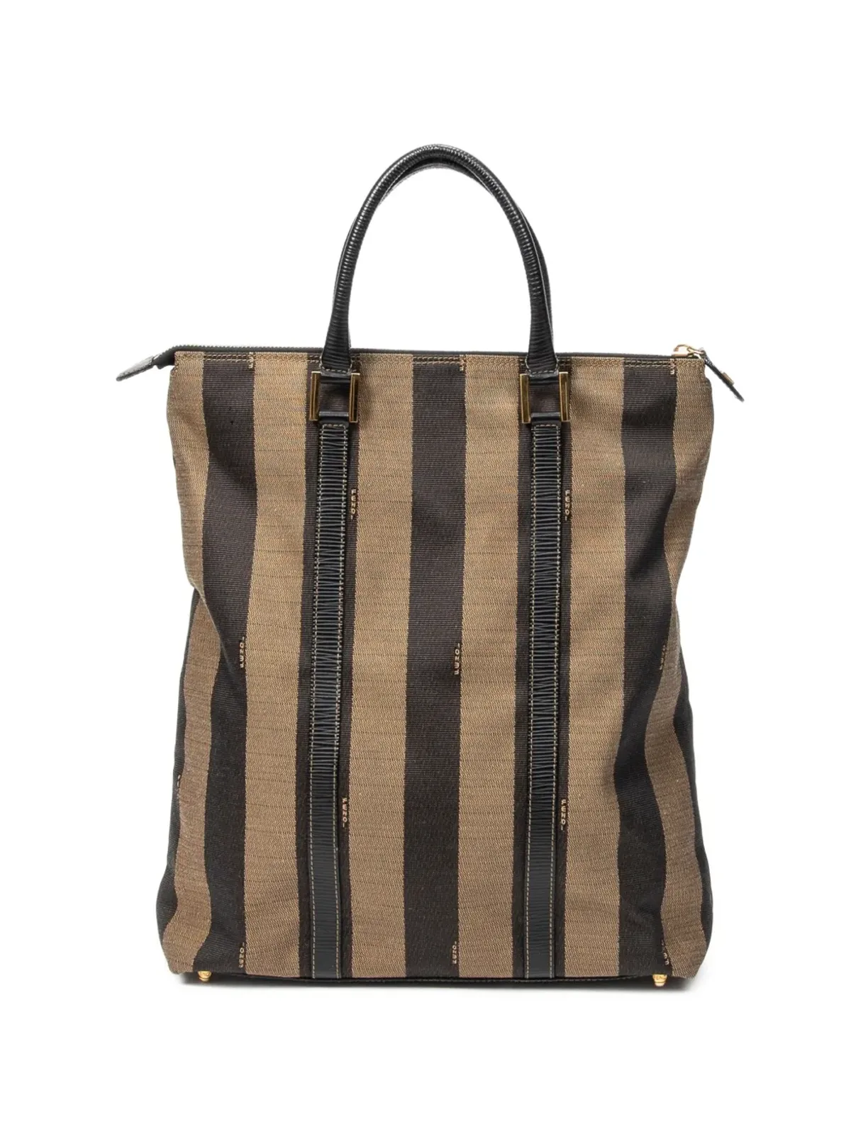 Fendi Pre-Owned 縦ジップ トートバッグ - 画像2