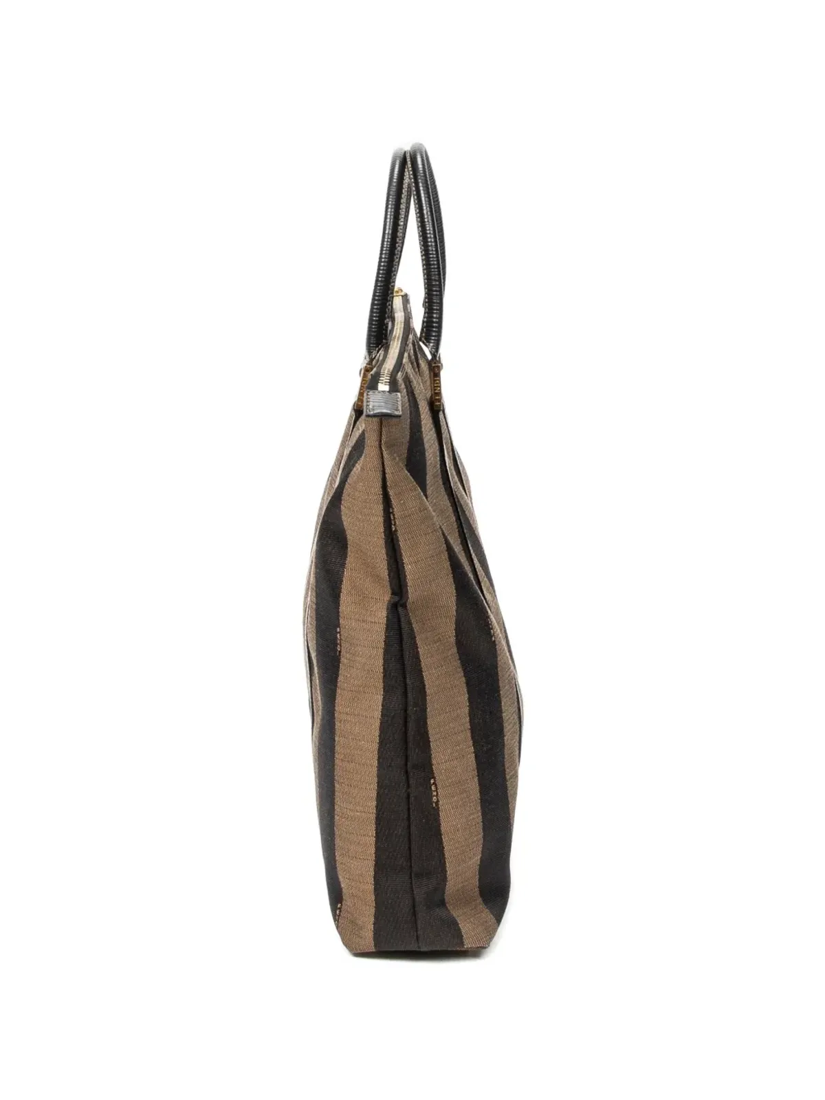 Fendi Pre-Owned 縦ジップ トートバッグ - 画像4