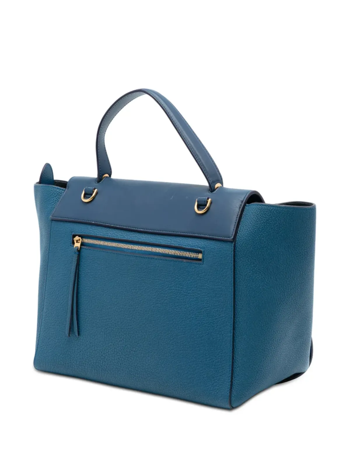 Celine Pre-Owned ミニ グレインド＆スムース カーフスキン ベルトバッグ サッチェル - 画像3