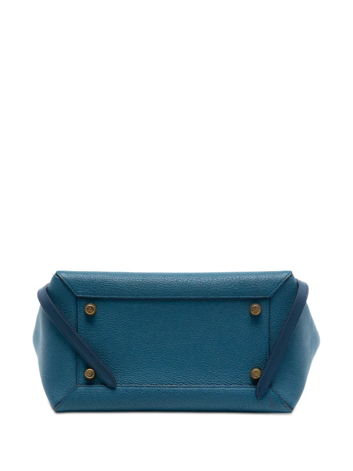 Celine Pre-Owned ミニ グレインド＆スムース カーフスキン ベルトバッグ サッチェル - 画像4