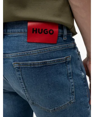 HUGO ロゴパッチジーンズ - サムネイル3