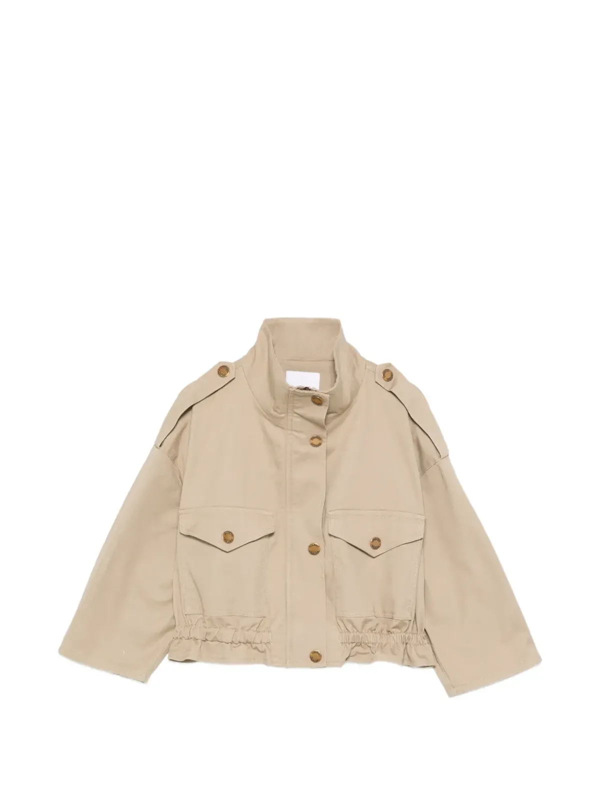 Pinko Kids ボタンポケットジャケット（ベージュ） - 画像1