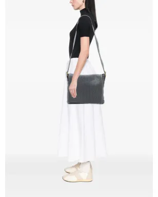 Bottega Veneta Pre-Owned 2009年 ナッパイントレッチァート フラップ クロスボディバッグ - グレー - サムネイル2