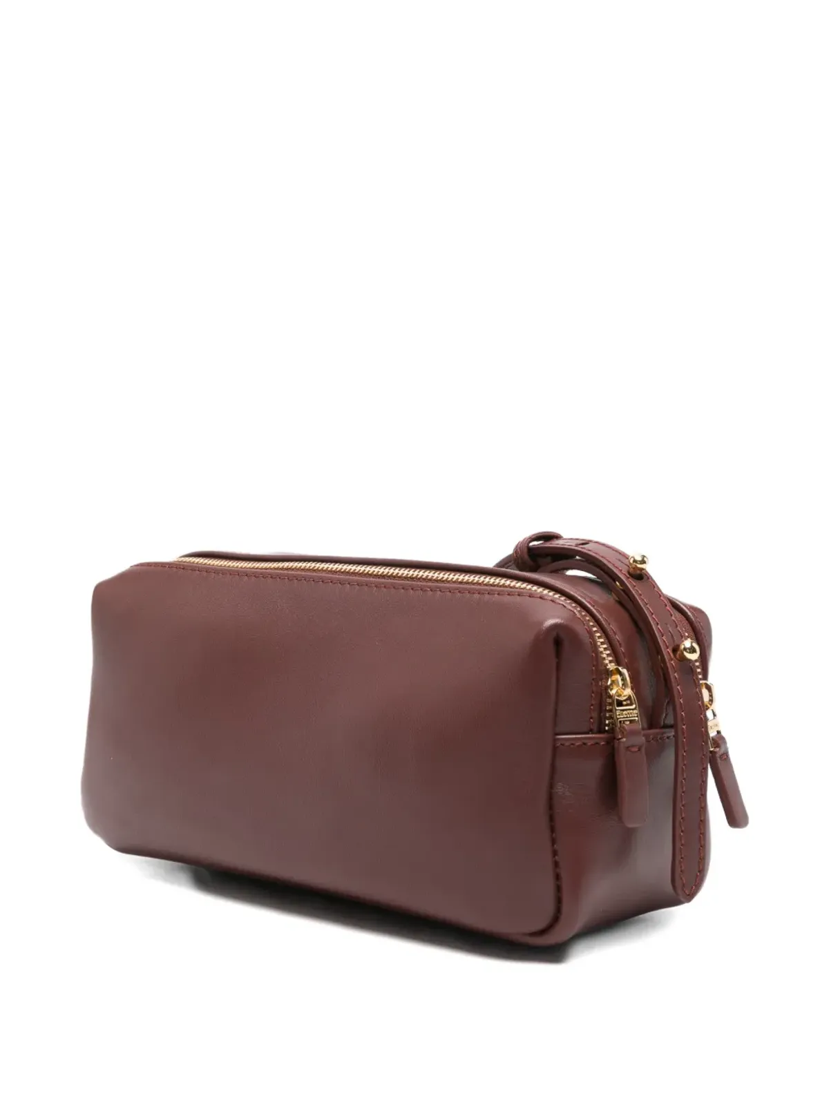 Elleme ダブルジップ レザー クロスボディバッグ - 画像3