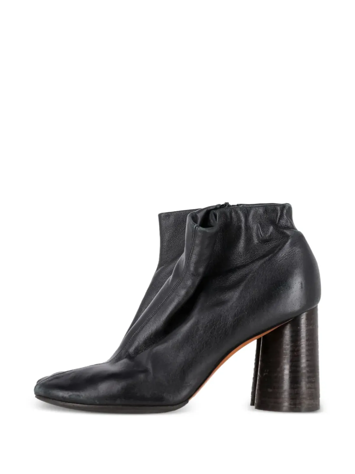 Celine Pre-Owned ジップアップ アンクルブーツ - 画像2