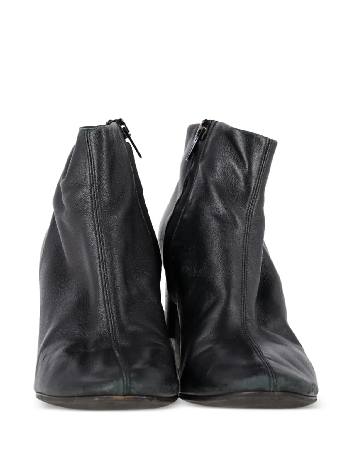 Celine Pre-Owned ジップアップ アンクルブーツ - 画像3