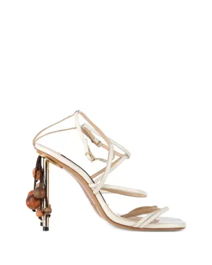 Jacquemus Pre-Owned ビーズ付きストラップサンダル - サムネイル1