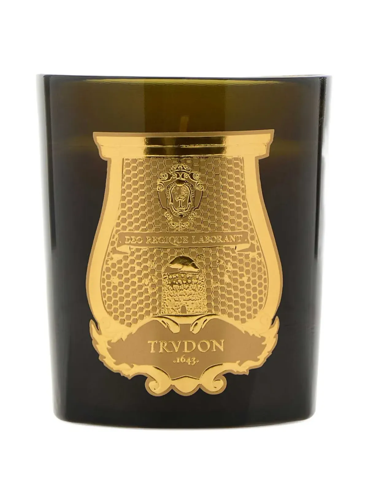 TRUDON Odalisque ロゴディテール キャンドル グリーン - 画像1
