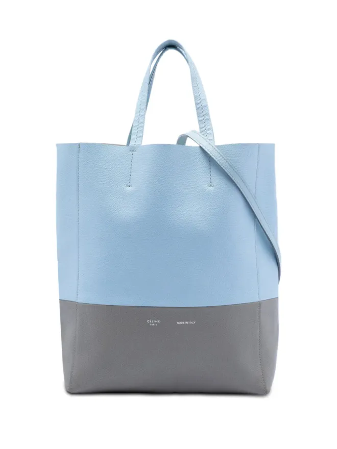 Celine Pre-Owned Celine Pre-Owned カバス トート サッチェル 縦型 バイカラー グレインカーフスキンの商品画像