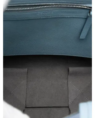 Celine Pre-Owned カバス トート サッチェル 縦型 バイカラー グレインカーフスキン - サムネイル5