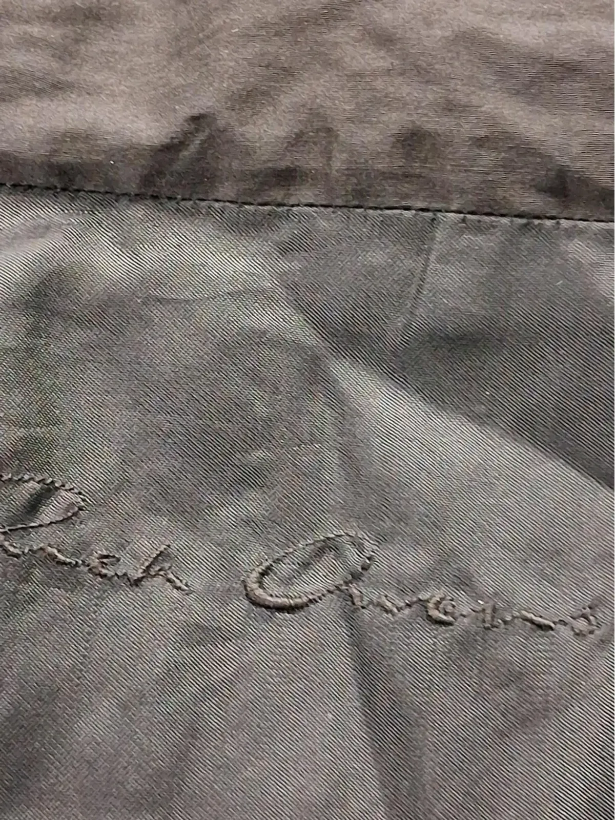 Rick Owens Vintage エリエル クロップド レザー バイカージャケット - 画像3