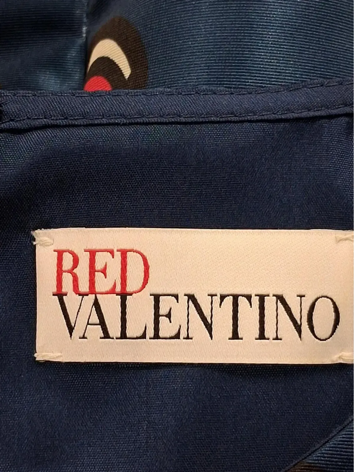 Red Valentino Vintage 花柄プリントミニドレス - ブルー - 画像3