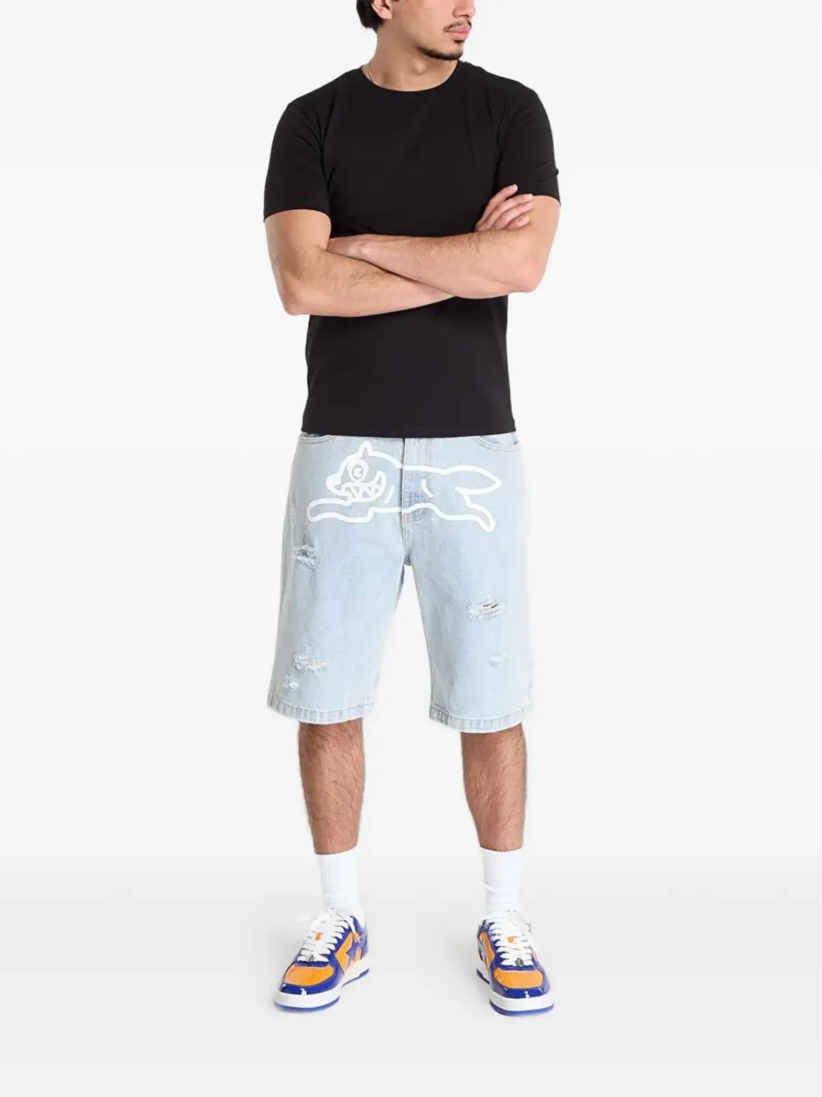 Billionaire Boys Club - Ice Cream ランニングドッグ デニムショーツ - 画像2