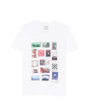 WALK IN PARIS スタンプコラージュTシャツ - サムネイル1