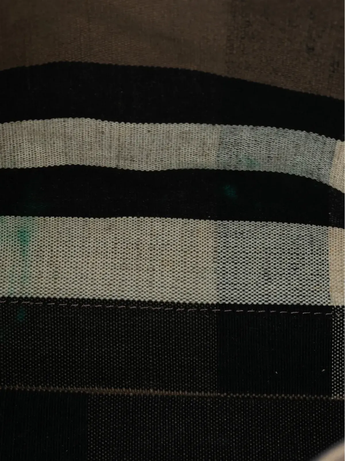 Burberry Pre-Owned Mega Check Canvas Tottenham Brit サッチェル - 画像5