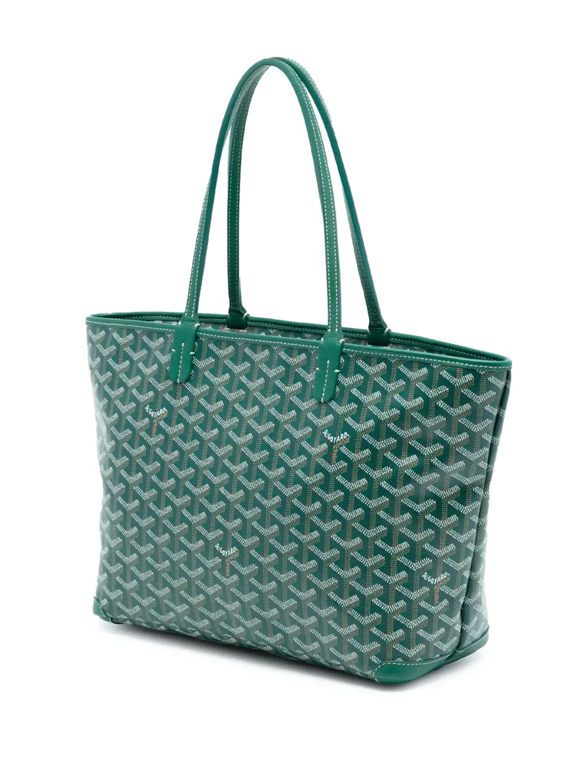 Goyard ヴィンテージ 2018 Goyardine Artois PM トートバッグ - グリーン - 画像2