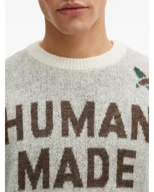 Human Made インターシャ ラウンドネック ジャンパー - サムネイル5