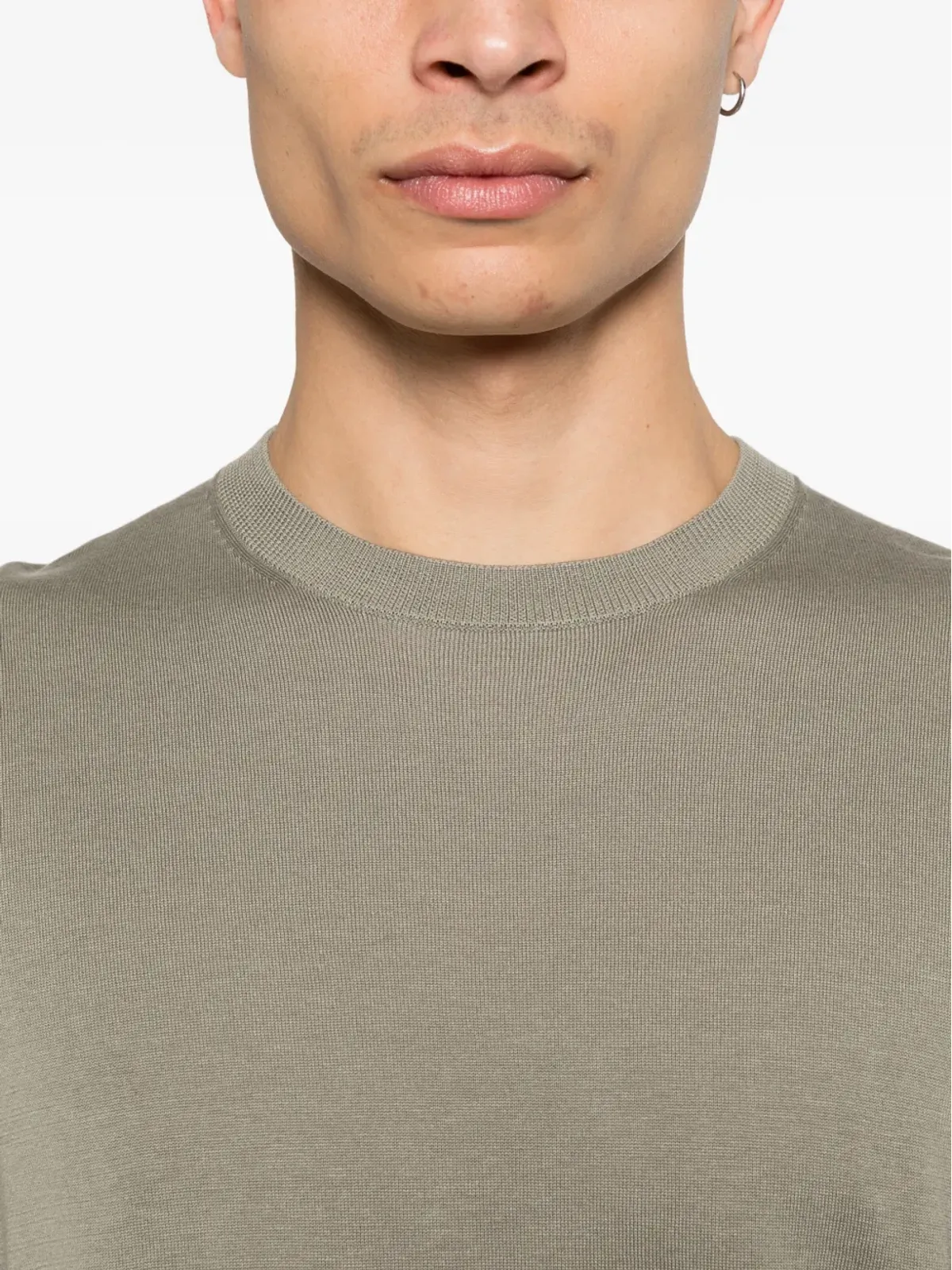 Paolo Pecora ショートスリーブニットTシャツ - 画像5